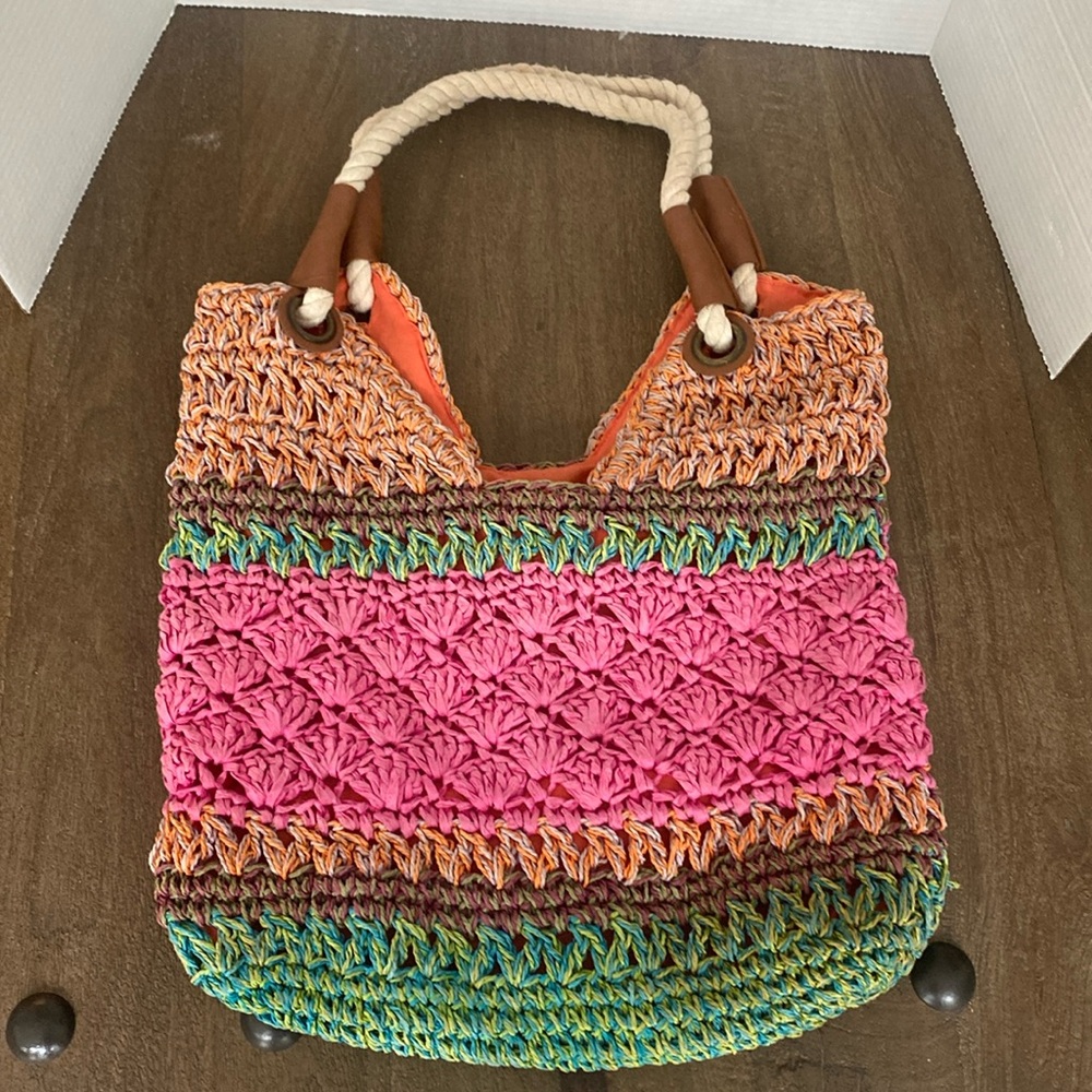 Sun n' Sand Crochet Bag